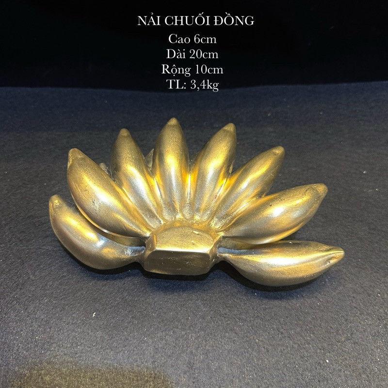 Nải chuối đồng - Buồng cau bằng đồng