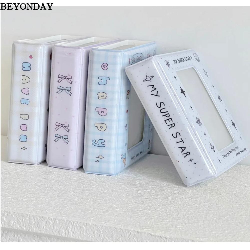 Sách Thẻ BEYONDAY, Album Ảnh PVC 3 Inch, Hộp Đựng Thẻ Ảnh Mini Idol 32 Khe