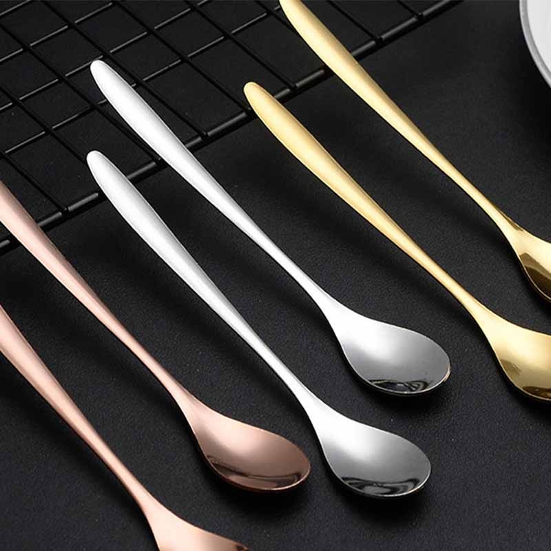 🏵️COD🏵️Muỗng cafe, thìa cà phê inox nhỏ /Thìa muỗng inox ly cà phê , ly sinh tố 12CM/Thìa tráng miện
