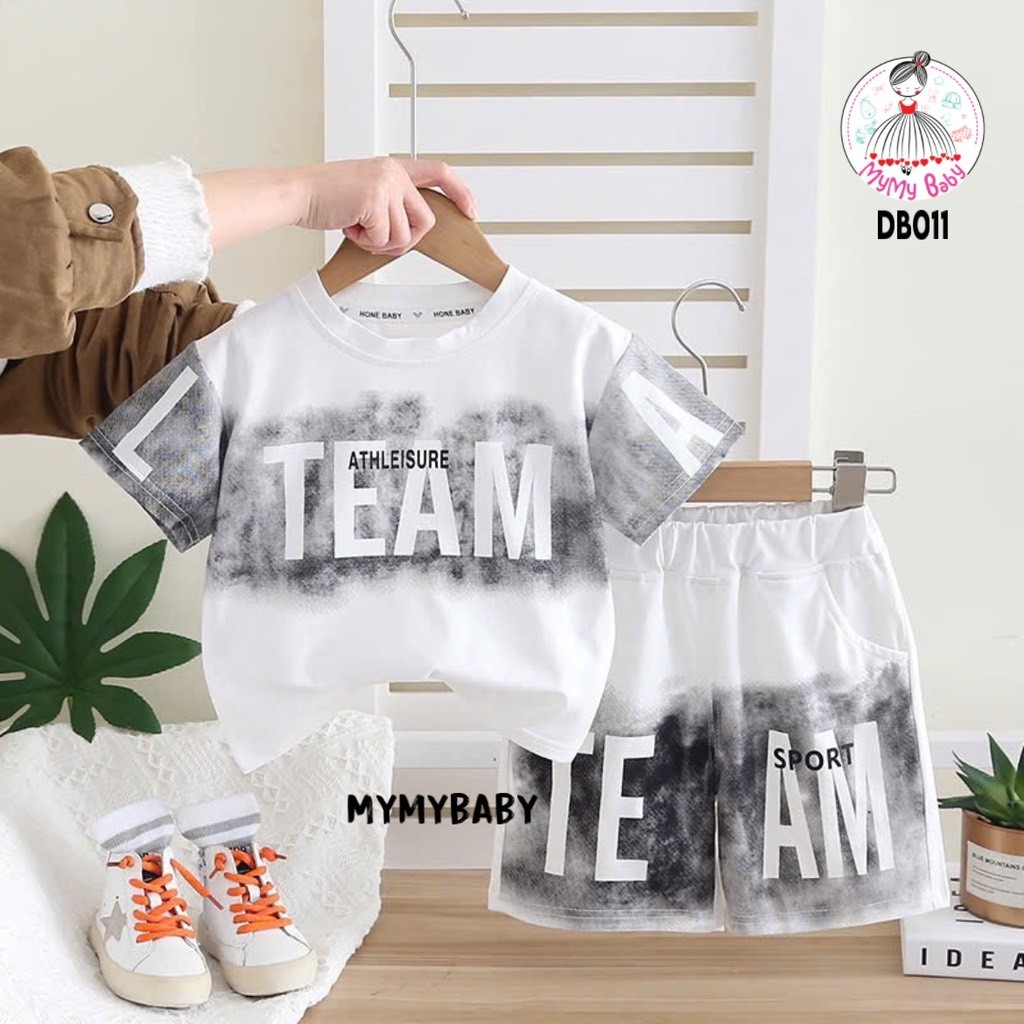 MyMy BaBy Đồ Bộ Bé Trai full Trắng Cho Bé 1 Tuổi 2 Tuổi 3 Tuổi 4 Tuổi 5 Tuổi