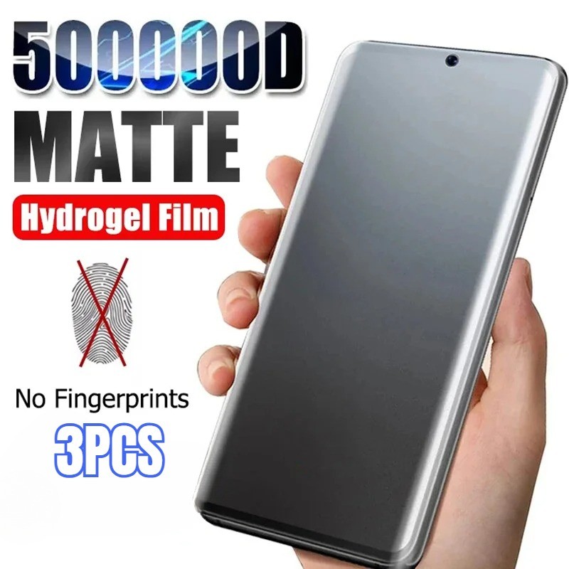 3 Miếng Dán Bảo Vệ Màn Hình Hydrogel Mờ Cho Gionee Max S12 P15 P12 M15 M12 M3 K30 K6 K3 Lite Pro Mat