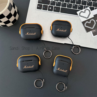  Marshall Giá Đỡ AirPods Dành Cho AirPods 4 1   2   3   Pro2 Ốp Lưng AirPods Pro3 IMD Hard AirPods 4 Tai Nghe Bluetooth Không Dây Apple Chống Rơi AirPods 2Gen Vỏ AirPods Pro3 