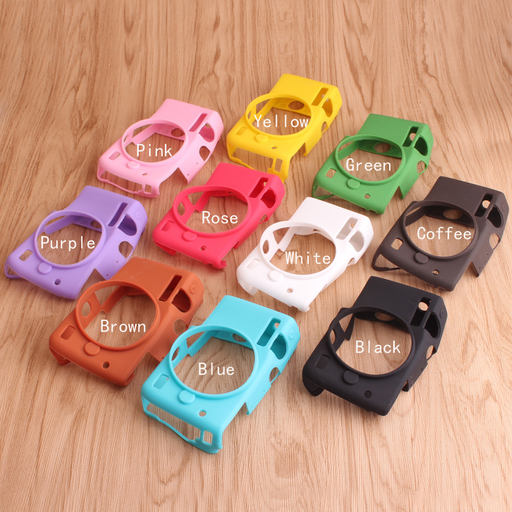 Vỏ máy ảnh cao su silicon mềm cho Canon EOS M10