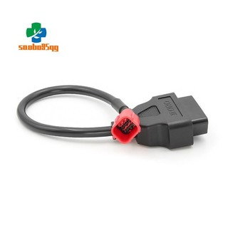 6 Đến 16 Pin Xe Máy OBD Adapter OBD2 Chẩn Đoán Cáp Nối Dài Kết Nối Cho Xe Honda Yamaha Suzuki BENELLI
