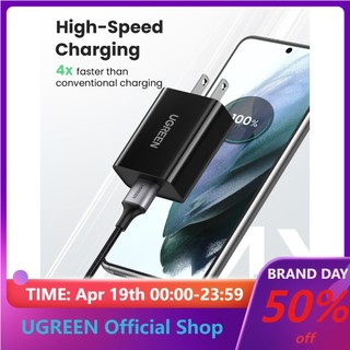 Trung tâm mua sắm nội tuyến huy hiệuUgreen Sạc nhanh 3.0 QC 18W 5W Bộ sạc USB Mỹ QC3.0 Sạc nhanh cho Samsung s10 Xiaomi iPhone Huawei Bộ sạc điện thoại di động