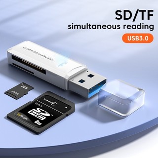 Đầu đọc thẻ 2 trong 1 usb 3.0 micro sd tf đầu đọc thẻ nhớ bộ chuyển đổi ghi nhiều thẻ tốc độ cao