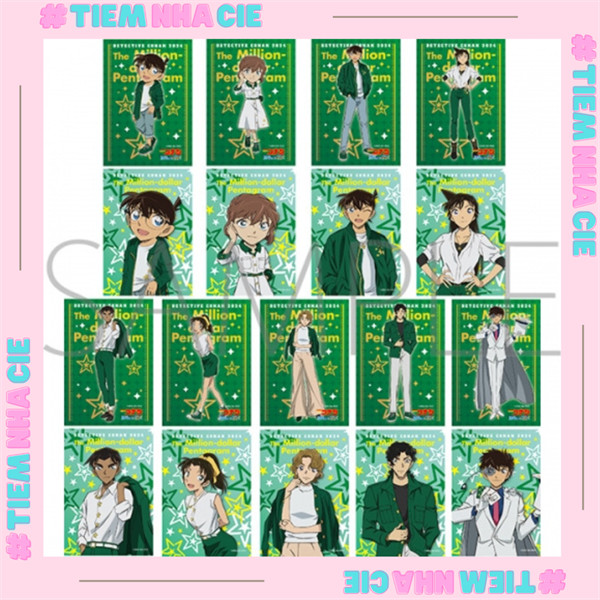 [Tiệm nhà Cie] [SẴN] Thẻ nhân phẩm Detective Conan Thám Tử Lừng Danh Conan MILLION DOLLAR BROMIDE