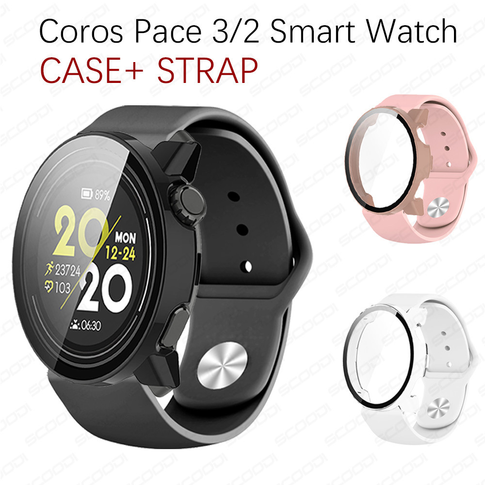Dây đeo 2 trong 1 kèm ốp bảo vệ màn hình cho đồng hồ thông minh COROS Pace 4 / Coros Pace 3 2 / Coro