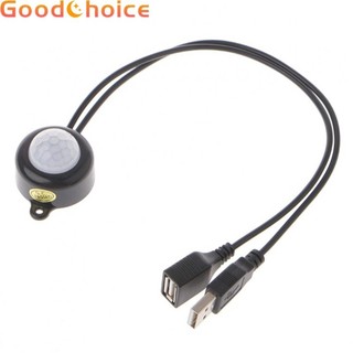 Light Switch 36*36*27mm High Sensitive PIR Motion Sensor Light Switch Reliable