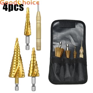 Efficient Hole Cutter Drill Bit Set for Various Projects 4Pcs 412 432 420mm
