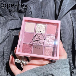 Opearey Bảng phấn mắt lâu trôi Matte Glitter Shinny Eye Pigments
