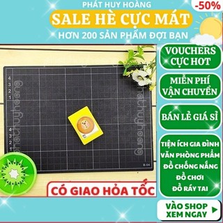 Bảng học sinh A4 viết phấn 2 mặt loại tốt giá rẻ tặng kèm đồ bôi ✔️ FREESHIP 🚚 - Phát Huy Hoàng