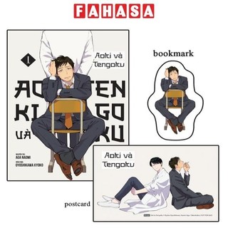 Sách aoki và tengoku - tập 1 - tặng kèm bookmark + postcard