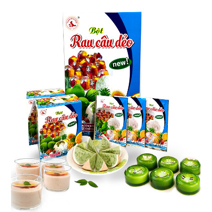 1 Gói Bột rau câu dẻo 3D - Con cá (10g)