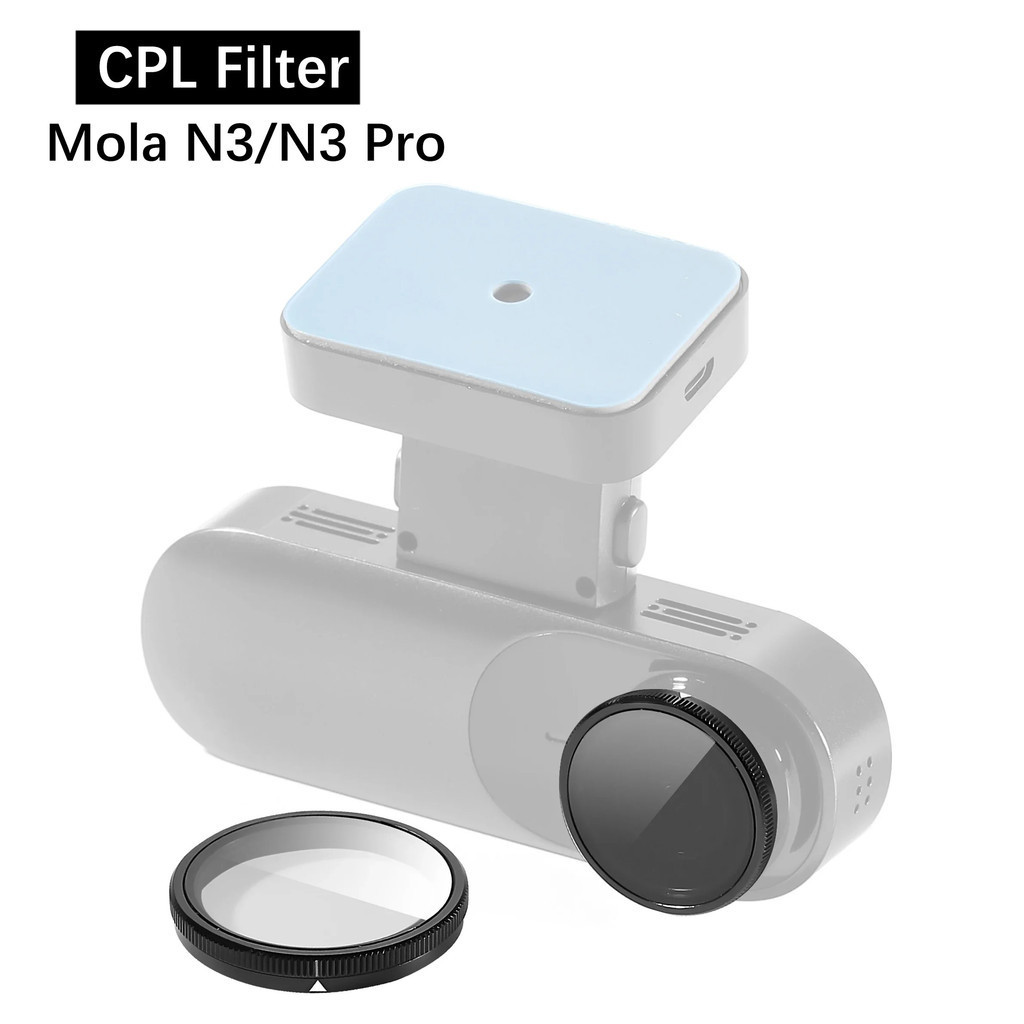 Dành Cho DDPAI Dash Cam Mola N3 / N3 Pro HD Ống Kính Chống Bụi Chống Glare CPL Lọc Cho DDPAI N3 / N3