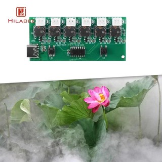 Mô-đun tạo độ ẩm usb đĩa nguyên tử, hiệu suất cao, bảng mạch tấm phun sương 5v 6, mô-đun phun usb