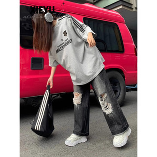 XIEYU áo phông áo thun nữ croptop baby tee Phong cách Comfortable Minimalist Fashion WTX2450668 19Z240510