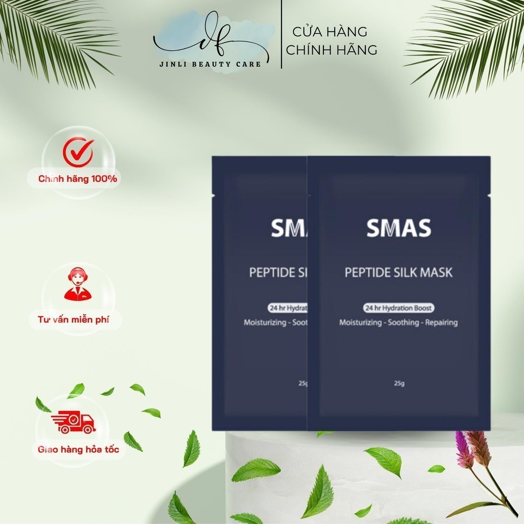 Mặt nạ SMAS Peptide Silk Mask - Hàng công ty