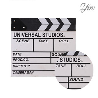 1 / 2 đạo diễn bằng gỗ cảnh phim clapper tv video clapper đạo cụ chụp ảnh phim