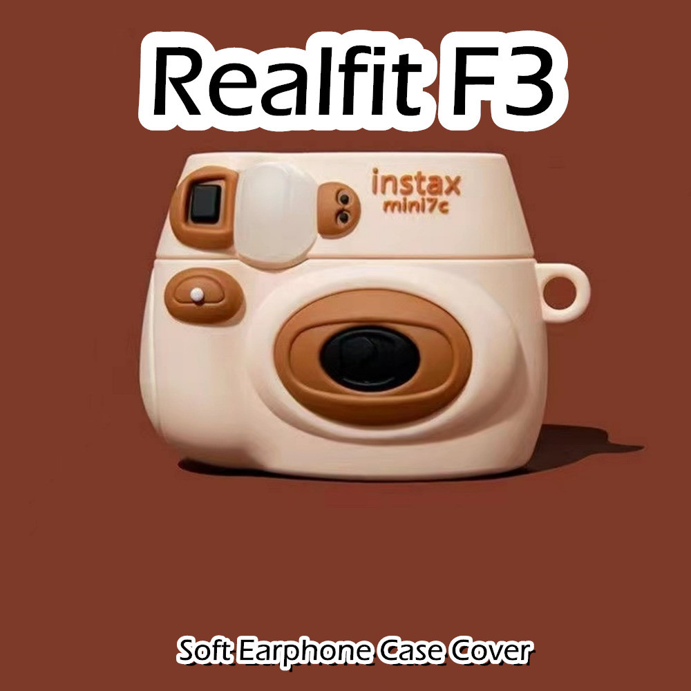 [Chất lượng cao] Dành cho Ốp lưng Realfit F3 Vỏ tai nghe silicon mềm hoạt hình hợp thời trang NO.2