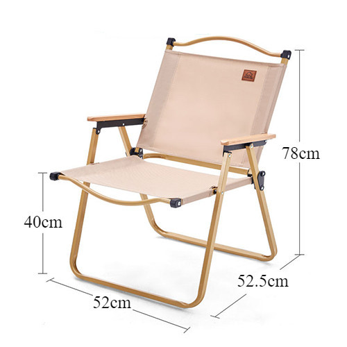 Ghế cafe dã ngoại camping TANLOOK Màu be thiết kế gọn du lịch ,cafe ,ban công, câu cá hàng nhập nguy