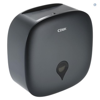 Cdwk Treo Tường Đơn Jumbo Cuộn Khăn Giấy Đựng Giấy Vệ Sinh Chống Thấm Nước Đựng Giấy Cho Khách Sạn Nhà Hàng Công Viên Nhà--Grey