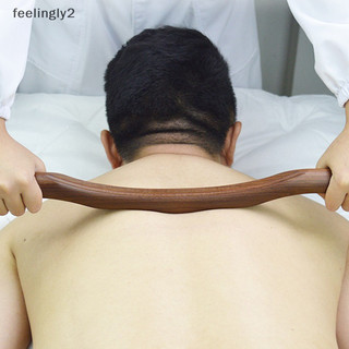 Que cạo Guasha Dụng cụ Massage Máy mát xa gỗ Chân eo Cổ sau