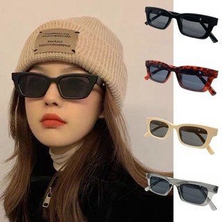 Kính râm gọng vuông thời trang nữ Kính râm 'mắt mèo' hình Hàn Quốc