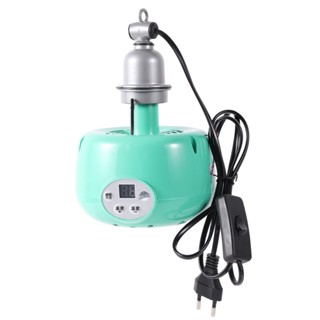 Đèn sưởi thú cưng Động vật Ánh sáng ấm gà Giữ nhiệt Bộ điều khiển nhiệt độ Máy sưởi Hộp bò sát Đèn sưởi 220V 300W