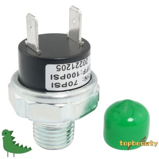 Topbeauty1 công tắc áp suất không khí, máy nén khí bạc 70-100 psi, diy 1 / 4 "npt nam thread 24v 12v công tắc áp suất công tắc áp suất đi xe hơi