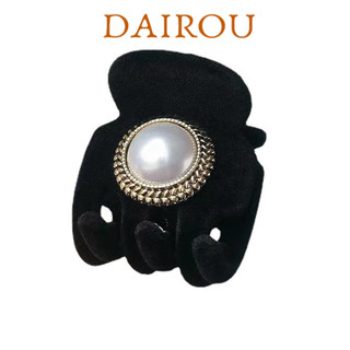 Kẹp tóc hình DAIOUShark, đen, phong cách cổ điển