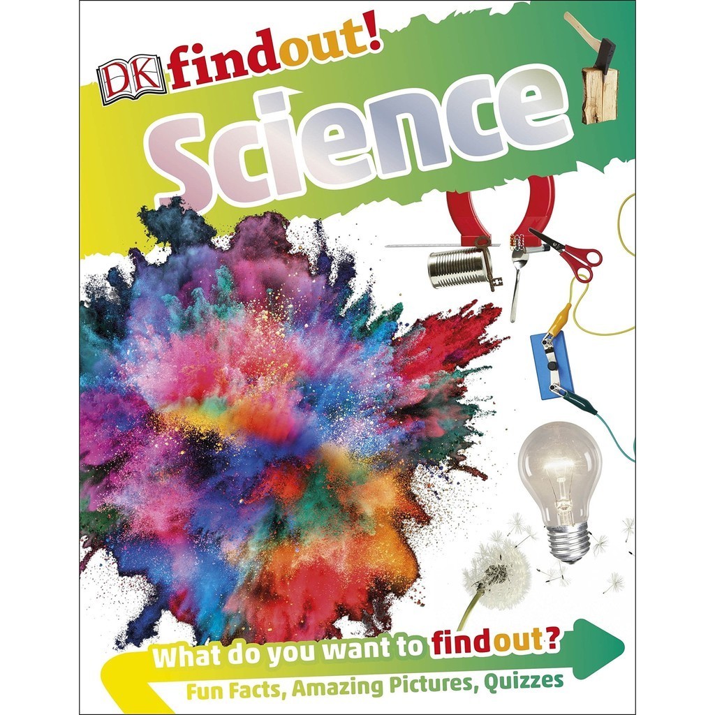 Sách : DKFindout! Science - Tìm kiếm! Khoa Học( 6 tuổi trở lên )