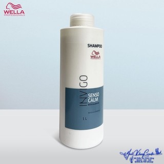 Dầu gội dành cho da đầu nhạy cảm Wella INVIGO Senso Calm Sensitive Shampoo 1000ml - MK