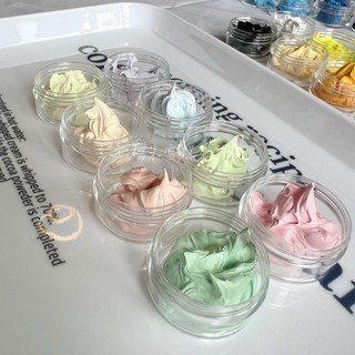 Macaron Thực Phẩm Màu Tự Làm Handmade Silicone Màu Dán Pinch Âm Nhạc Macaron Khuôn Nồng Độ Tô Màu AB Silicone❤6.3❤