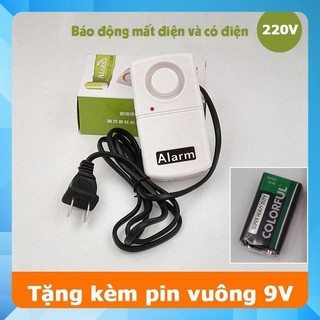 Báo động mất điện và có điện 220v
