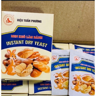 1 Hộp Men Khô Làm Bánh Tuấn Phương (Hộp 5 Gói) Date Mới