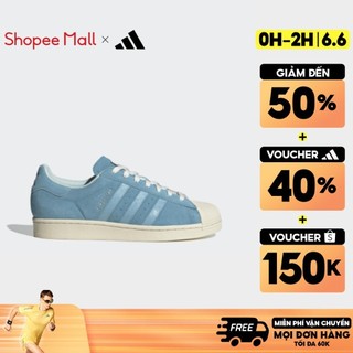 adidas Phong cách sống Giày Superstar Nam Màu xanh da trời GZ9411