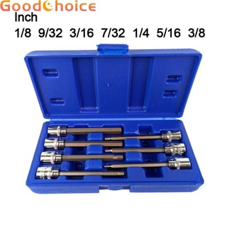 Reliable 7pcs Socket Set with Carry Case for Easy Storage and Transportation
