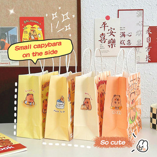 Túi quà Capybara đáng yêu Túi xách hoạt hình Túi xách Boutique Quà tặng Đồ dùng