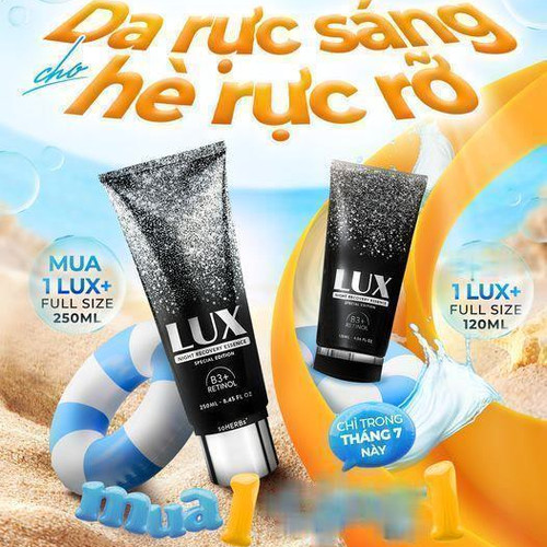 MINI Kem Body Lux Retinol B3 Dưỡng Trắng Ban Đêm SOHERBS - Lux Night Recovery Essence 120ml