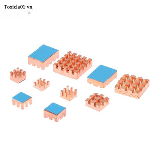 Jinhf 1 Bộ Tản Nhiệt Bằng Đồng Nguyên Chất Có Băng Keo Tản Nhiệt Cho laptop gpu cpu vga