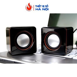 Bộ 2 loa xí ngầu speaker mini 2.0 - loa vi tính laptop tiện dụng