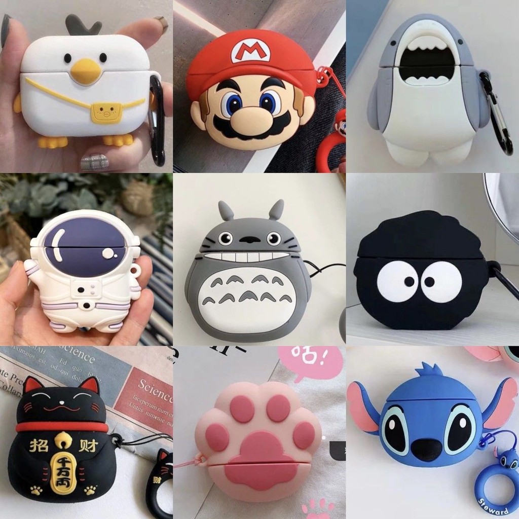 Dành Cho JBL WAVE 200TWS WAVE Beam2 Ốp Lưng Hoạt Hình Tai Nghe Silicon Không Dây Tai Nghe Bảo Vệ Cho