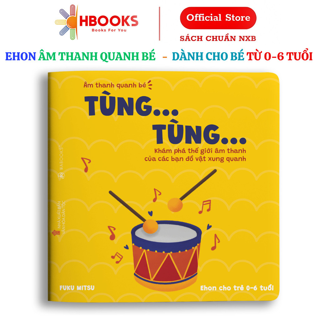 Sách Ehon - Tùng Tùng - Dành Cho Trẻ Từ 0 - 6 Tuổi - Wabooks