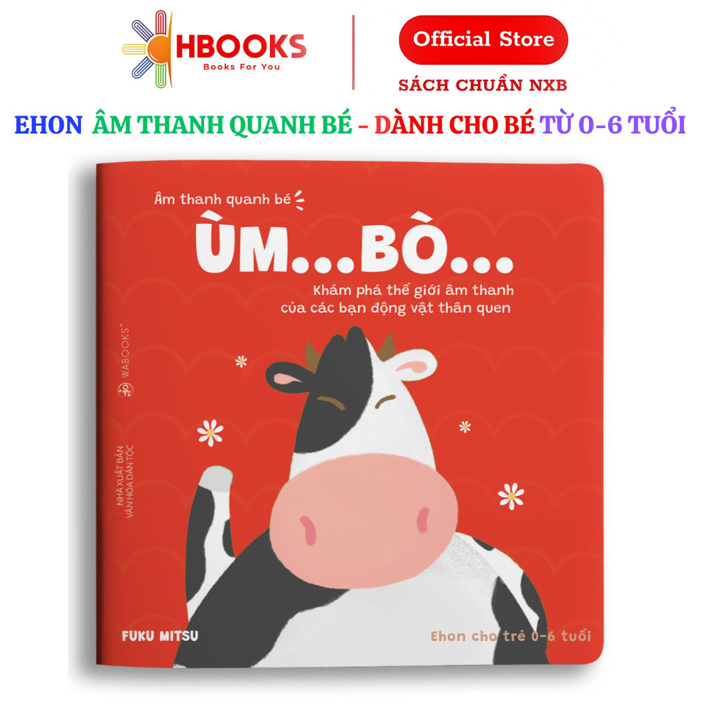 Sách Ehon Ùm Bò Dành Cho Trẻ Từ 0 6 Tuổi - Wabooks