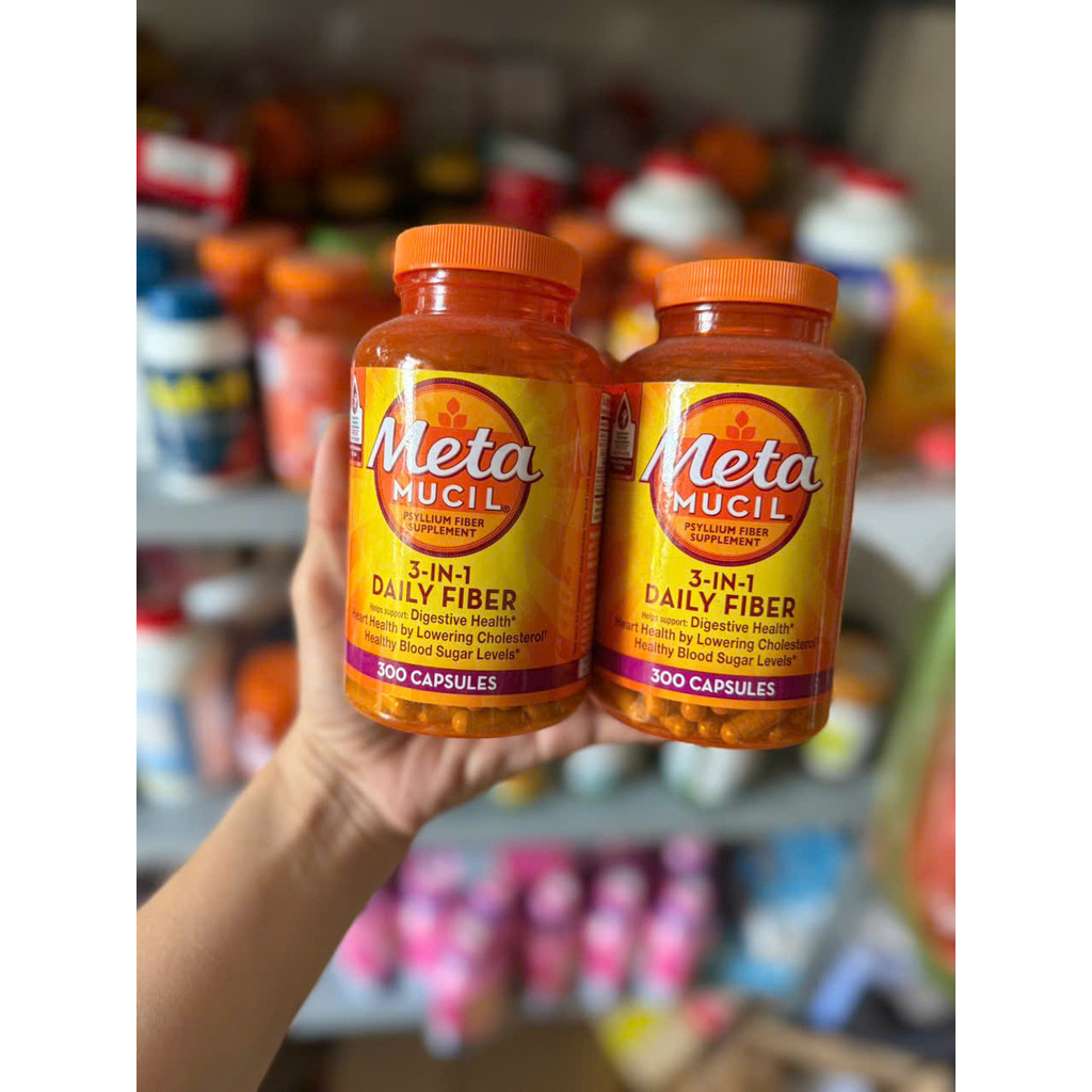 Viên bổ sung chất xơ 300 viên MetaMucil Fiber Supplement