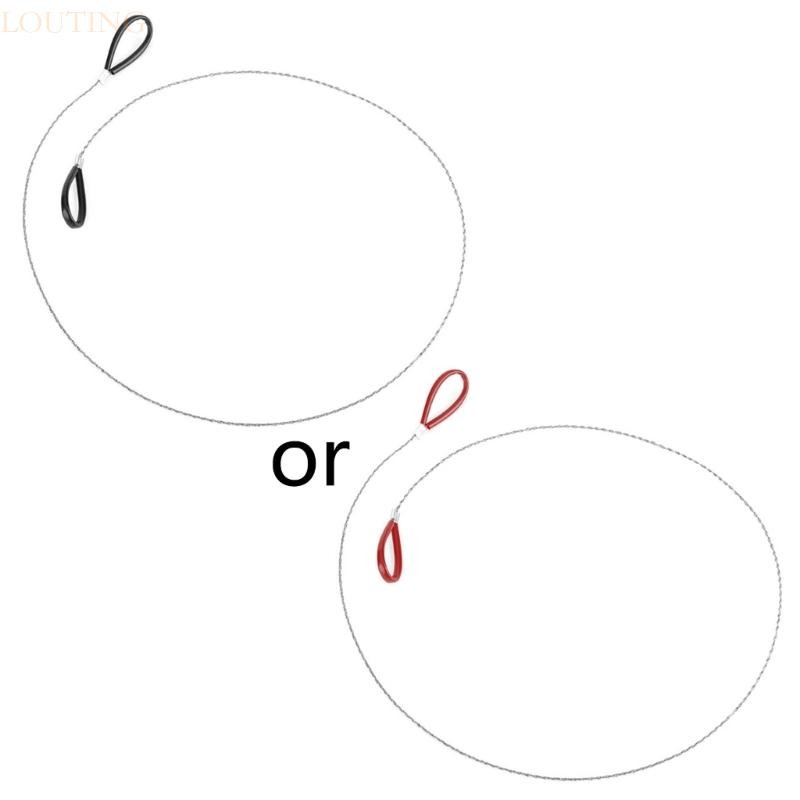 Louting Steel Metal Manual Chain Saw Wire Saw Scroll Công cụ EDC du lịch khẩn cấp ngoài trời