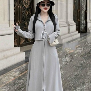 Áo Chống Nắng Toàn Thân Nữ 2 Lớp Chất Umi HànUvt 50++ Dáng Đẹp chống nắng ,tia uv | BigBuy360 - bigbuy360.vn