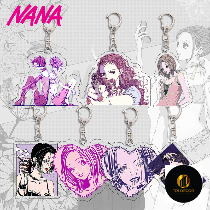 Một Móc Khóa Ngoại Vi Khác Trên Thế Giới Nana,  Nana Ozaki HD Hai Mặt Nana Komatsu Nana