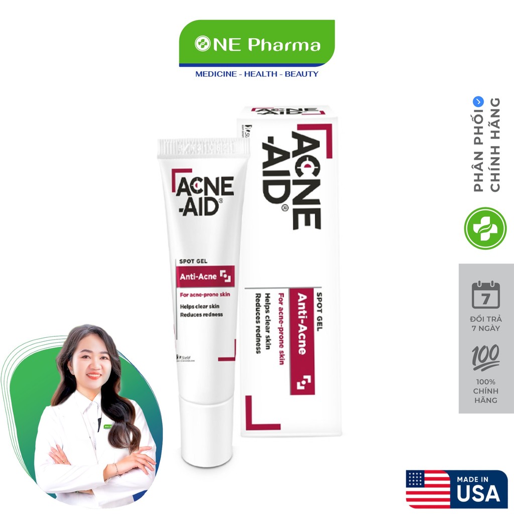 Gel Chấm Mụn Acne-Aid Spot Gel Anti-Acne - 10g